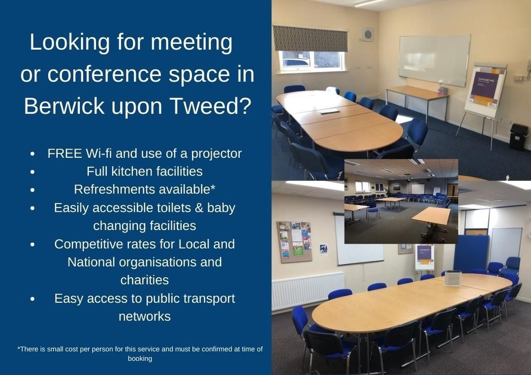 We offer excellent facilities and competitive prices.  We will soon be able to offer some new IT equipment available for use, so watch this space for updates. 
#meetingspce #berwickupontweed